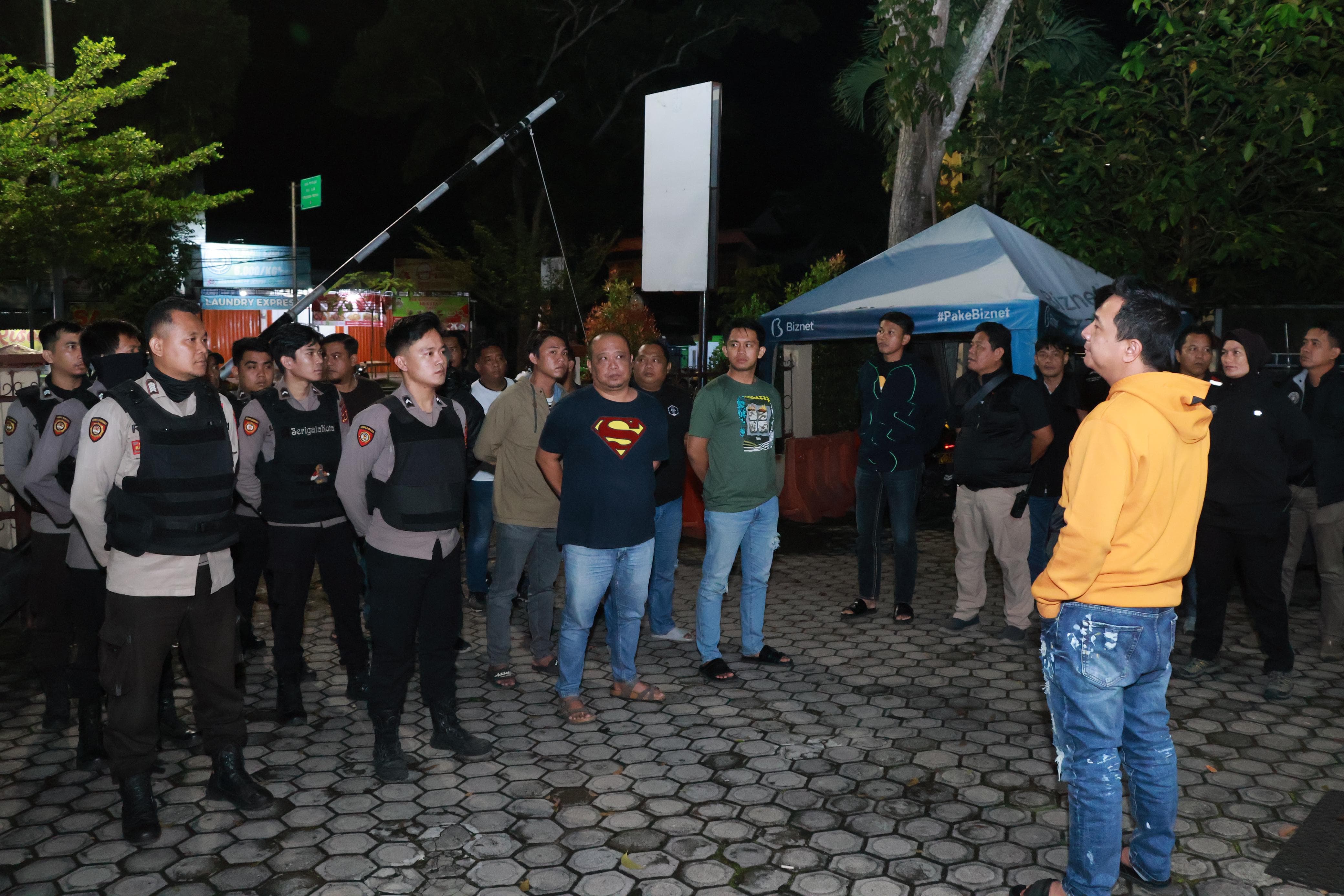 Antisipasi Aksi Geng Motor dan Tawuran, Kapolresta Jambi Pimpin Patroli Cipta Kondisi Hingga Dini Hari