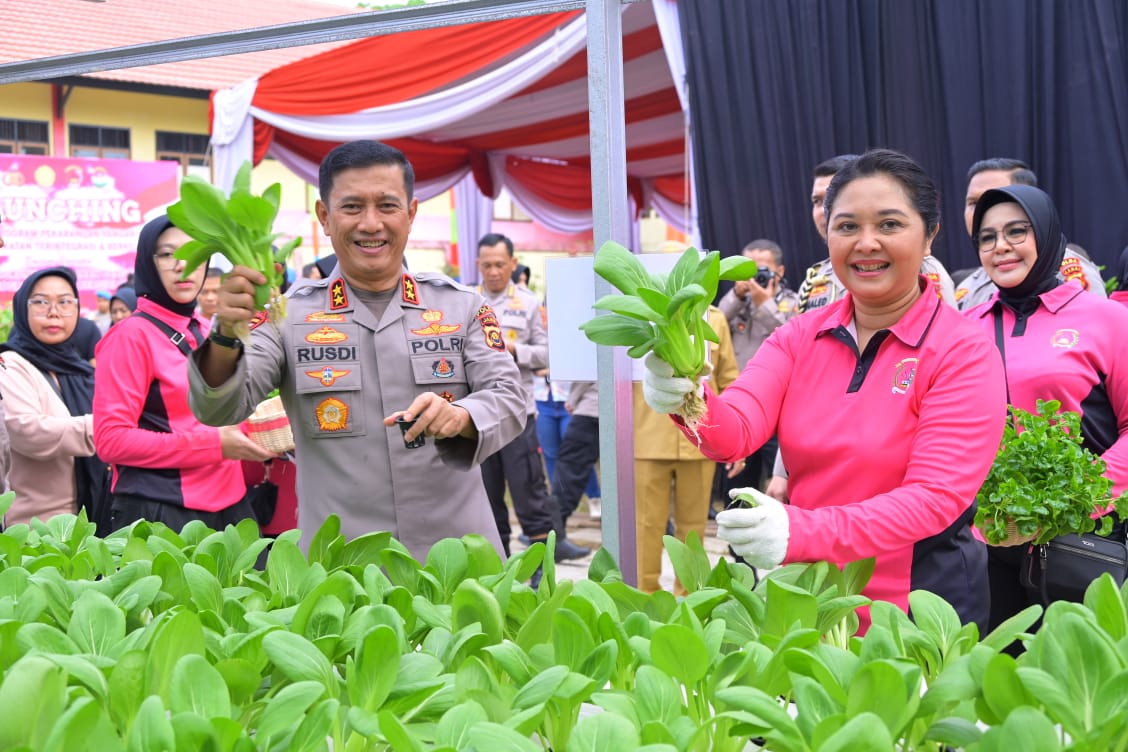 Kapolda Jambi ,dukung Program ketahanan pangan program Bhayangkari Jambi .