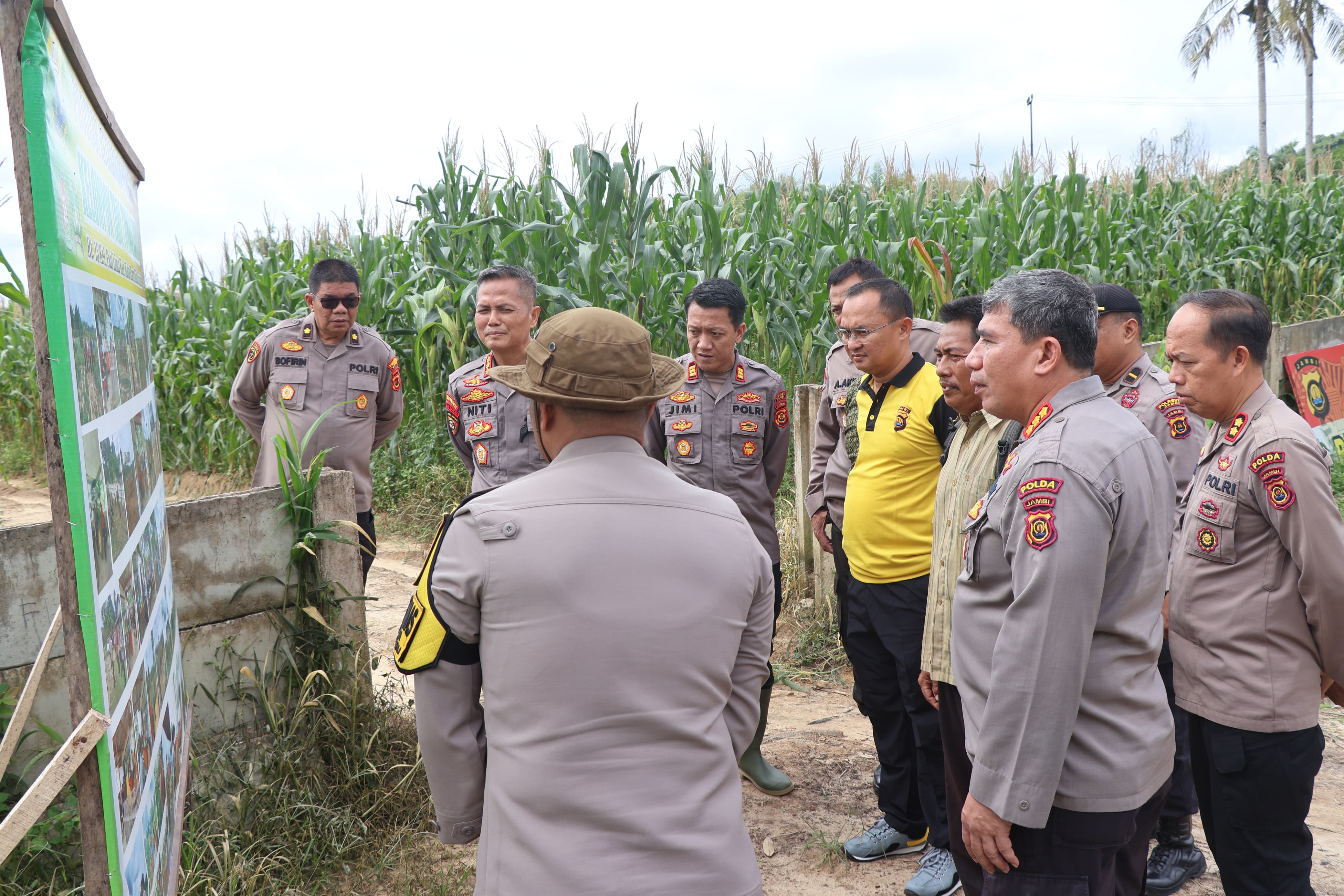 Dukung Astacita Swasembada Pangan Polresta Jambi Laksanakan Supervisi dan Asistensi Program Ketahanan Pangan